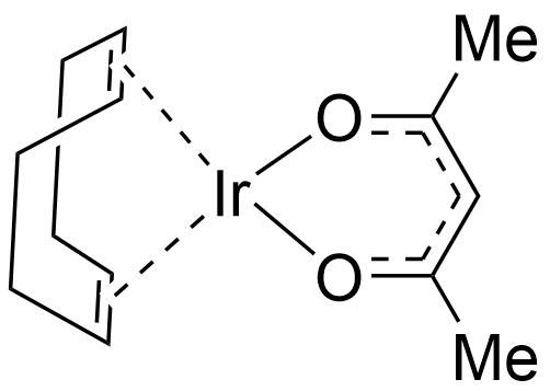1,5-Cyclooctadiene(acetylacetonato)iridium(I), Ir(COD)(acac)